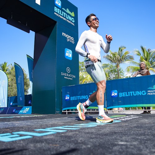 Race photo from Belitung Multisport Festival