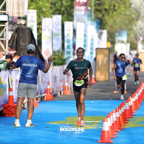 Race photo from BOGORUN 2026
