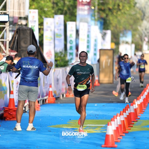 Race photo from BOGORUN 2026