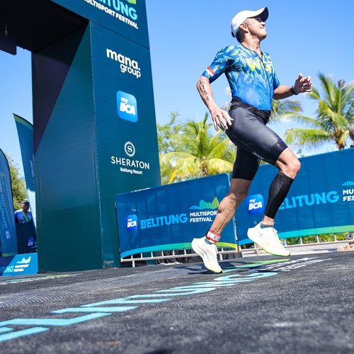 Race photo from Belitung Multisport Festival