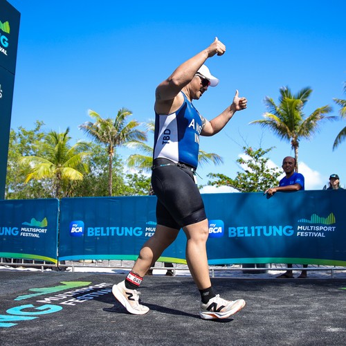Race photo from Belitung Multisport Festival