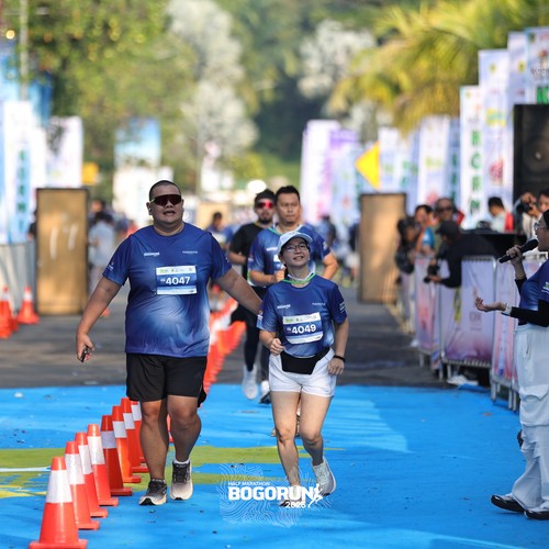 Race photo from BOGORUN 2026