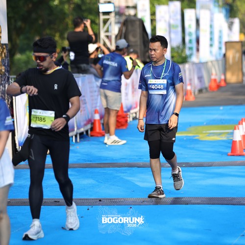 Race photo from BOGORUN 2026