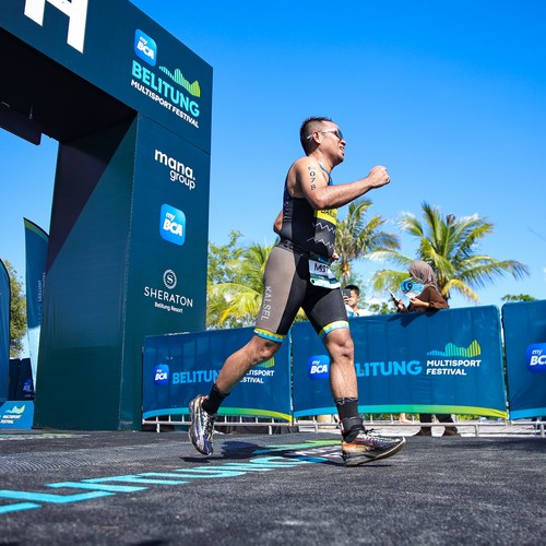 Race photo from Belitung Multisport Festival