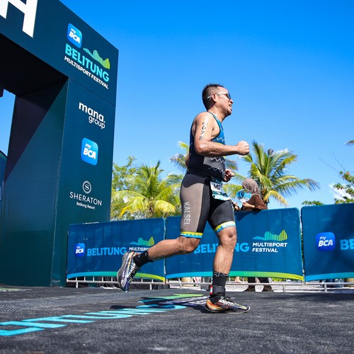 Race photo from Belitung Multisport Festival