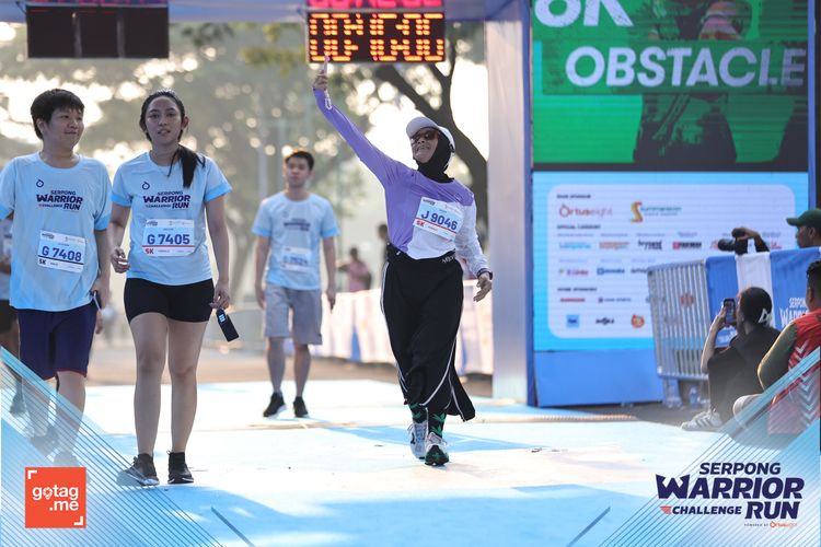 Race photo from SERPONG WARRIOR CHALLENGE RUN