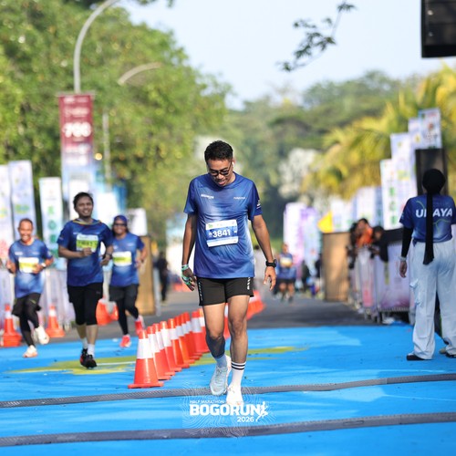 Race photo from BOGORUN 2026