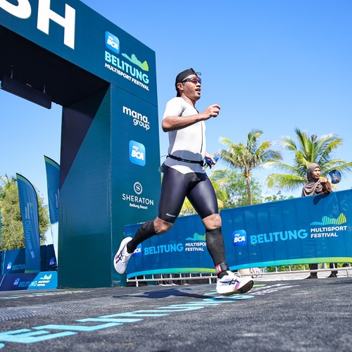 Race photo from Belitung Multisport Festival
