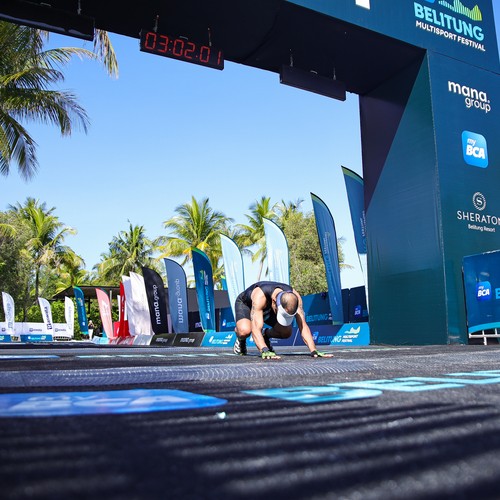 Race photo from Belitung Multisport Festival
