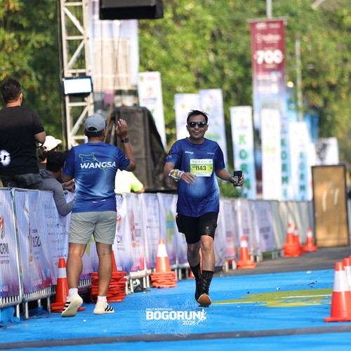 Race photo from BOGORUN 2026