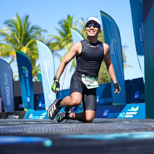 Race photo from Belitung Multisport Festival