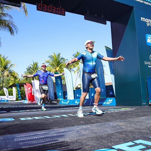 Race photo from Belitung Multisport Festival
