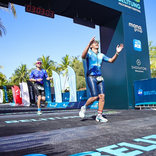 Race photo from Belitung Multisport Festival