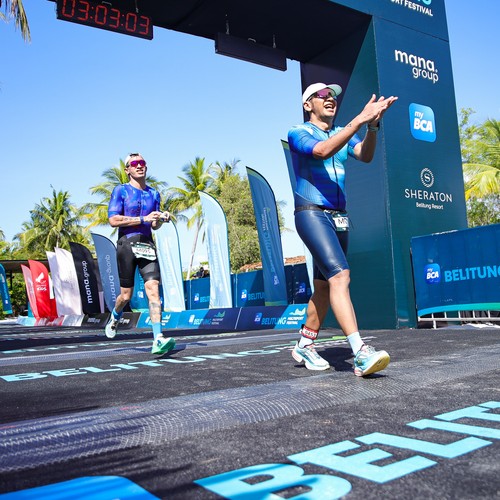 Race photo from Belitung Multisport Festival