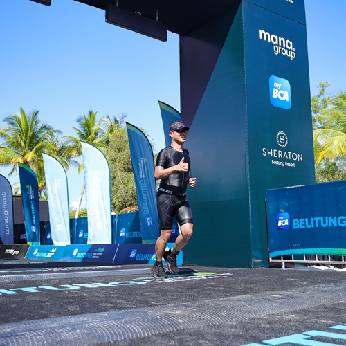 Race photo from Belitung Multisport Festival