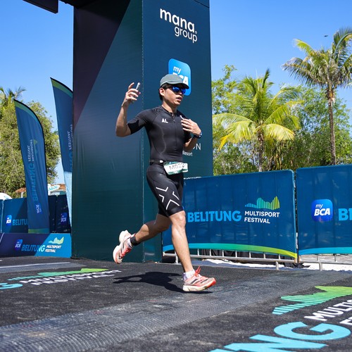 Race photo from Belitung Multisport Festival