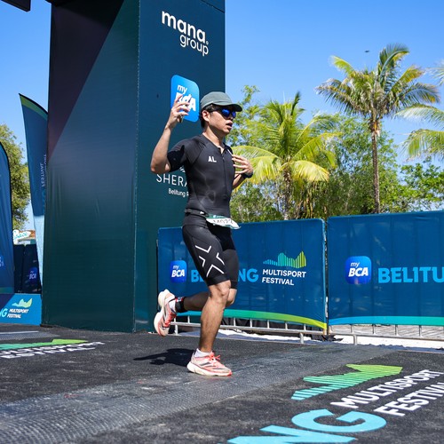 Race photo from Belitung Multisport Festival