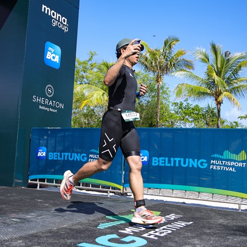 Race photo from Belitung Multisport Festival