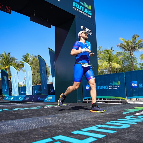 Race photo from Belitung Multisport Festival