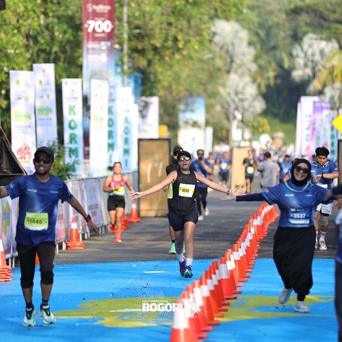 Race photo from BOGORUN 2026