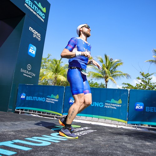 Race photo from Belitung Multisport Festival