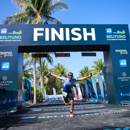 Race photo from Belitung Multisport Festival