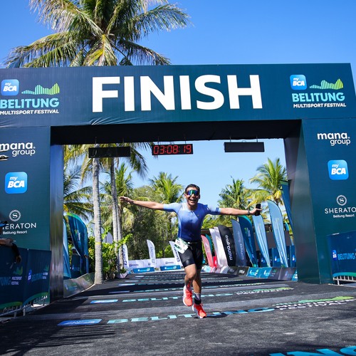 Race photo from Belitung Multisport Festival