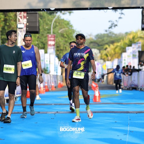 Race photo from BOGORUN 2026