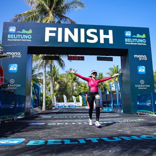 Race photo from Belitung Multisport Festival