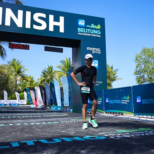 Race photo from Belitung Multisport Festival