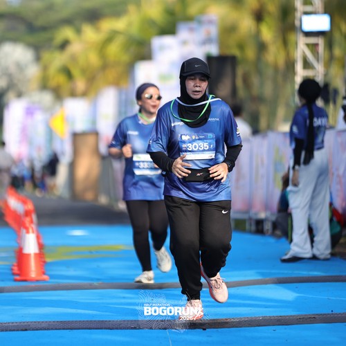 Race photo from BOGORUN 2026