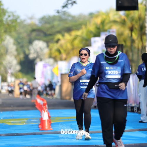 Race photo from BOGORUN 2026