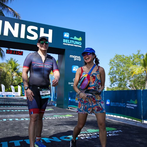 Race photo from Belitung Multisport Festival