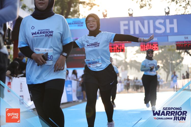 Race photo from SERPONG WARRIOR CHALLENGE RUN