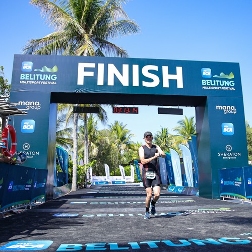 Race photo from Belitung Multisport Festival