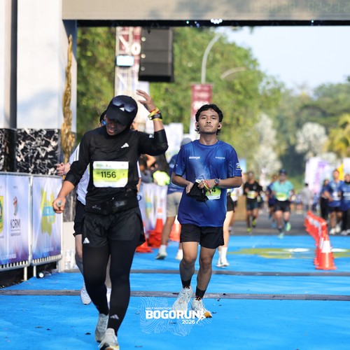 Race photo from BOGORUN 2026