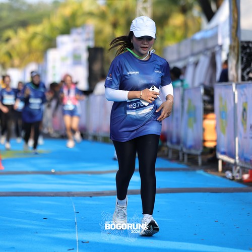 Race photo from BOGORUN 2026