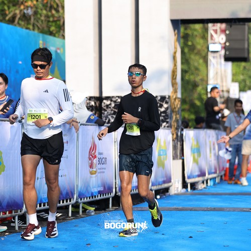 Race photo from BOGORUN 2026