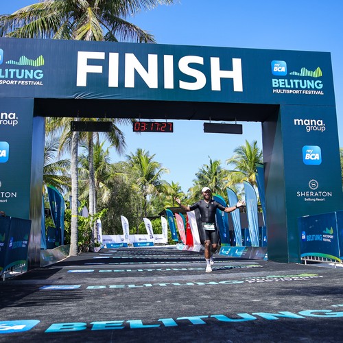 Race photo from Belitung Multisport Festival