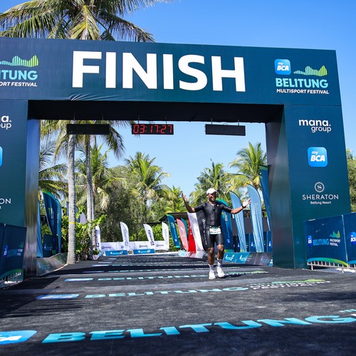Race photo from Belitung Multisport Festival