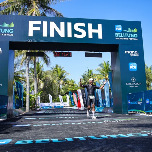 Race photo from Belitung Multisport Festival