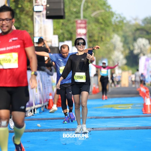 Race photo from BOGORUN 2026