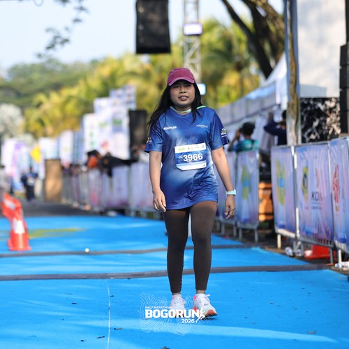 Race photo from BOGORUN 2026
