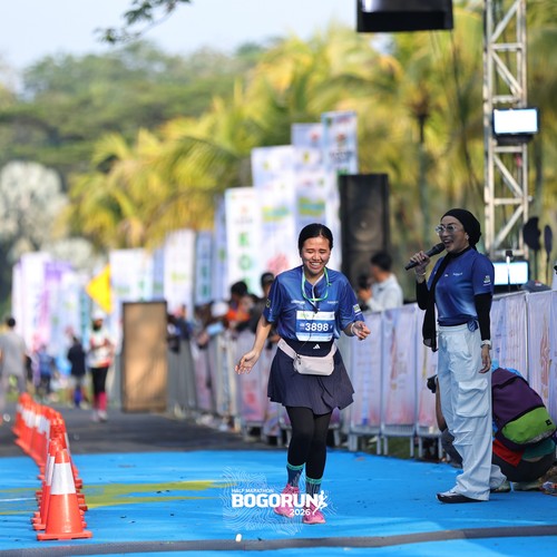 Race photo from BOGORUN 2026