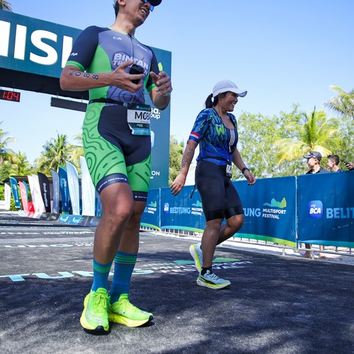Race photo from Belitung Multisport Festival