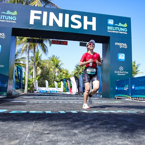 Race photo from Belitung Multisport Festival