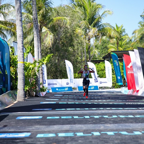 Race photo from Belitung Multisport Festival