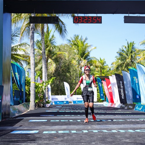 Race photo from Belitung Multisport Festival