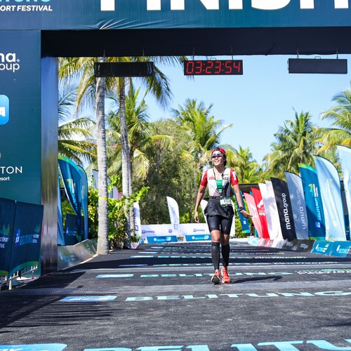Race photo from Belitung Multisport Festival