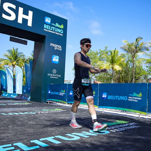 Race photo from Belitung Multisport Festival